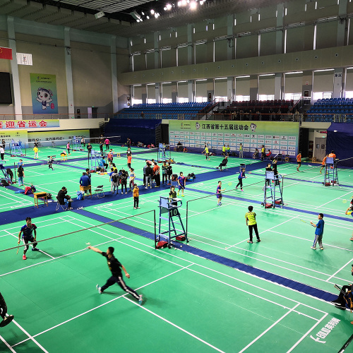 BWF 인증서가 있는 PVC 배드민턴 바닥 매트