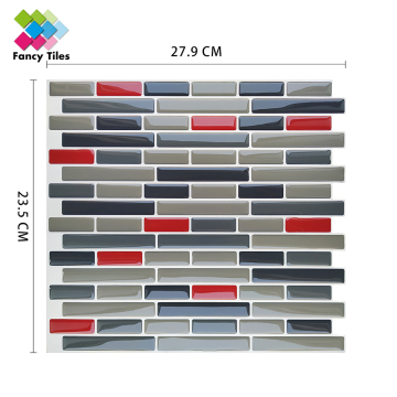 3D kitchen vinyl wall tile waterproof