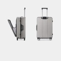 Menjalankan Bagasi Perniagaan Pocket Luggage Trolley di Depan