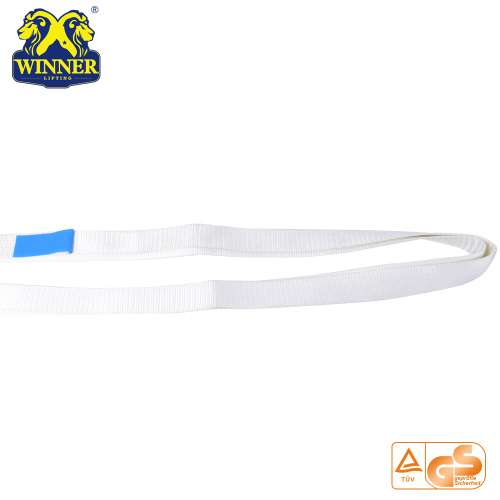 Heavy Duty Factory Price Polyester Soft Webbing Round Sling