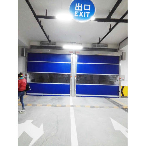 Pintu Roll-Up Berkelajuan Tirai PVC