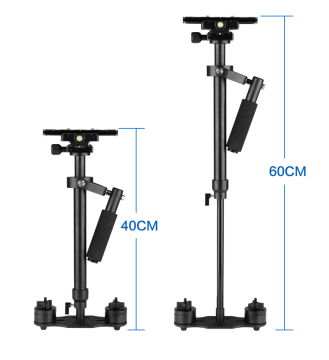 top quality s60 glide camera stabilizer 60cm handle camera stabilizer