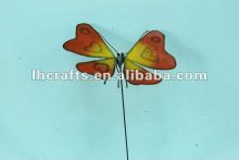 garden metal butterfly decoration stick
