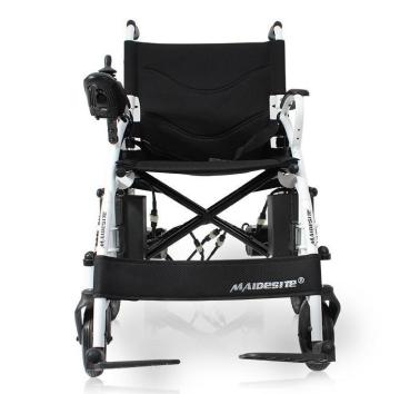 Black Electric Folding Portable Wheelchair