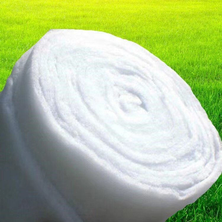 100% Polyester artificial snow blanket fabric outdoor new fallen snow blanket roll use for display