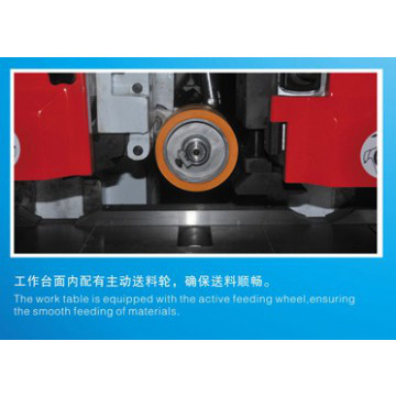 Four side planner for wood processing