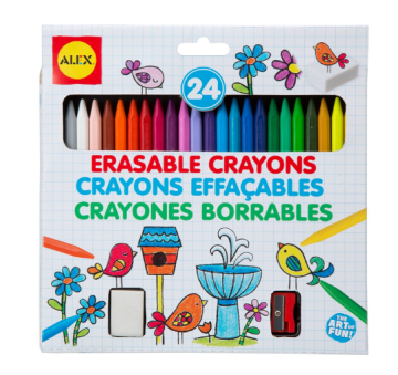 Artist Studio 24 Erasable Crayons