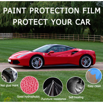 paint protection film from car