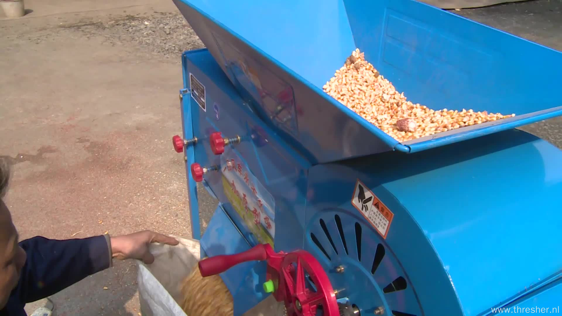 Rice Corn Grain Winnower Cleaning Winnowing Machine