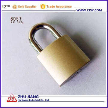 Travel Accessories Padlock Golded Color