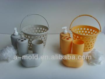 Household plastic bathroom accessories mold maker/manufacturer