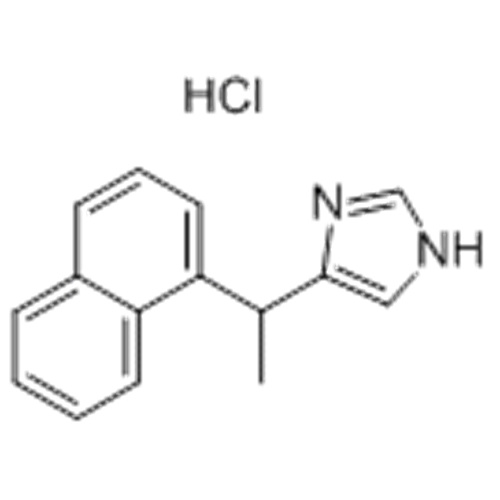 4- (1-NAPHTHALEN-1-YLETHYL) HIDROCLORURO DE IMIDAZOL CAS 137967-81-8