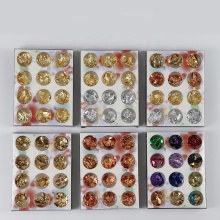 Wholesale Gold Foil Flakes for Nail Art Design: Platinum Nail Charms