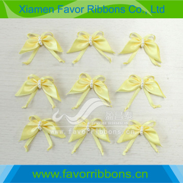 small satin bows