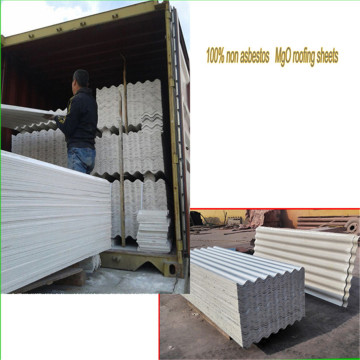 Low-Cost Anti-UV Fire-protection MgO Roofing Sheets