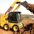 Carregador de direção de derrapagem 865kg Mini Skid Steer Loader