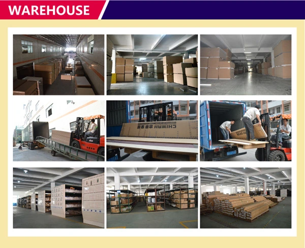E1 Grade High Gloss UV Coated PVC MDF / Plywood for Cabinet Door (LCK2018)