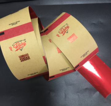 Paper Laser Roll Film Label