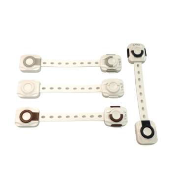 6-PACK Child Safety Strap Locks for Cabinets, Drawers & More