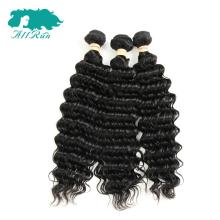 7a grade Malaysian cheap deep wave hair weave , freetress gogo curl