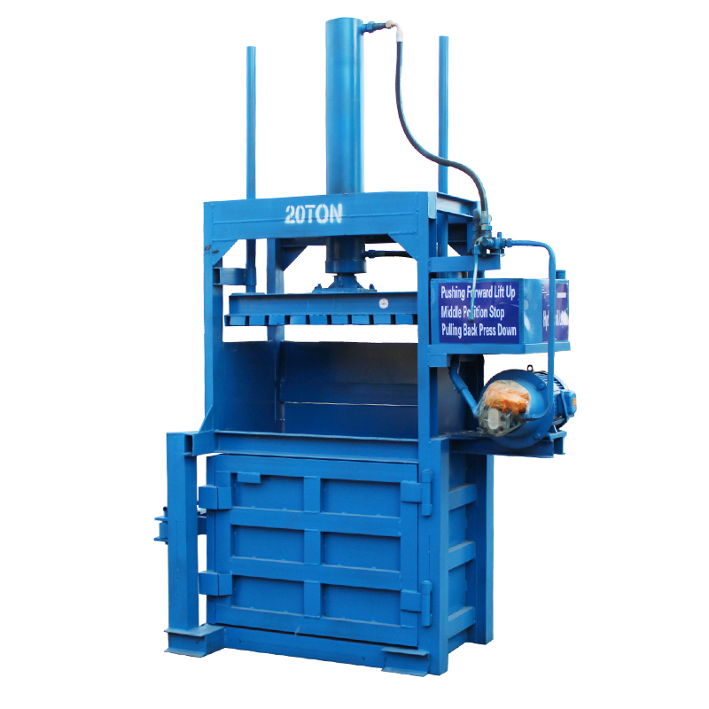 RD Packaging machine for recycling and processing textile waste into fiber clothes fiber baling machine