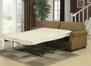 Modern sleeper sofa, fabric sleeper sofa bed, pull out sofa bed