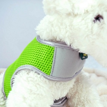 Green Large Airflow Mesh Harness with Velcro