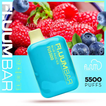 Fluum Bar FU5500 Vape descartável recarregável