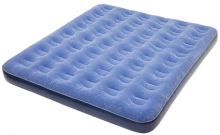 Queen size air mattress flocked air mattress