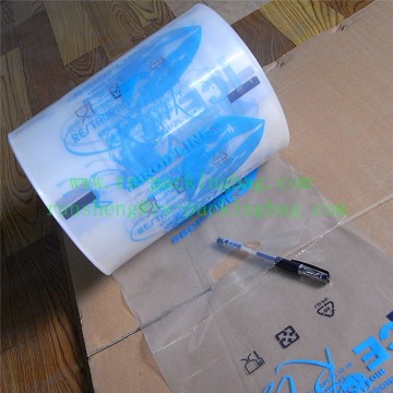 White Back Poly Bags On A Roll /Garbage poly bags on roll