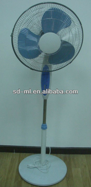 16'' stand fans with round base