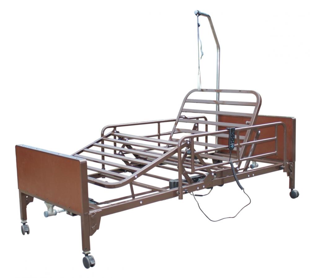 Fully electric hospital bed for the disabled