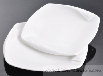 Wholesale Small Middle Large High Quality 8" to 28" Gibson Earthware Ceramic Hotel Plate
