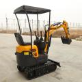 1 ton crawler digger with thumb attachments