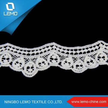 White Polyester Textile Lace Stretch Lace Fabric, Bridal Lace