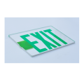 Innovative easy installation Transparent exit sign