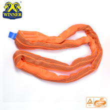 Polyester WLL 10 Ton Lifting Polyester Round Webbing Sling