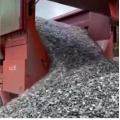 Sand and gravel lightweight conveyor belt dump semi-trailer