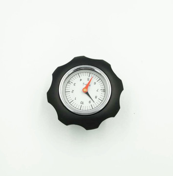 Aluminium knob gravity position indicator