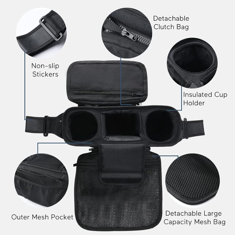Momcozy Non-Slip Stroller Organizer