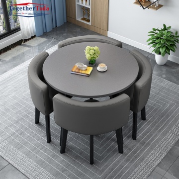 Negotiates Wooden Dining Table and Chair Sets