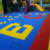 interlock free design preschool playground surface floor