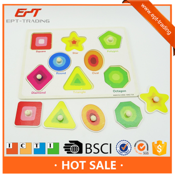 Wholesale diy wooden intelligent puzzle toys