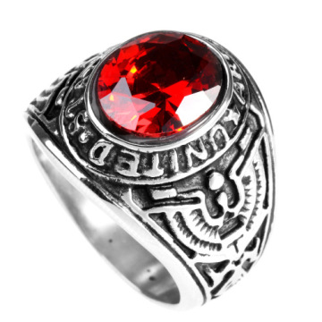 Green red blcak blue diamond ring