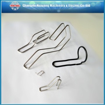 Custom bending linear spring for fixture usage spring wire