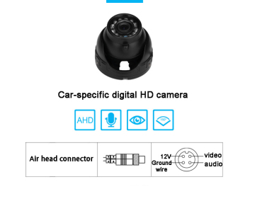 Truck bus car surveillance camera HD CCD