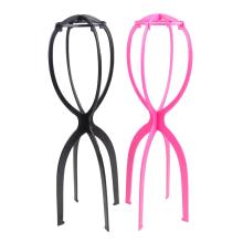 High Quality Foldable Plastic Wig Holder for Wig Display
