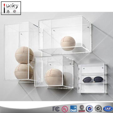 Acrylic Wall Mount Action Figure Display Case,Acrylic storage Boxes