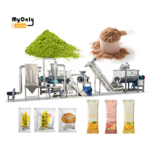 Pepper Powder Grind Pack Machine - Chilli Powder Grind and Mix Machine Blender