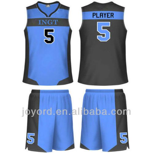 Basketball jersey white and blue dri fit no fade no moq